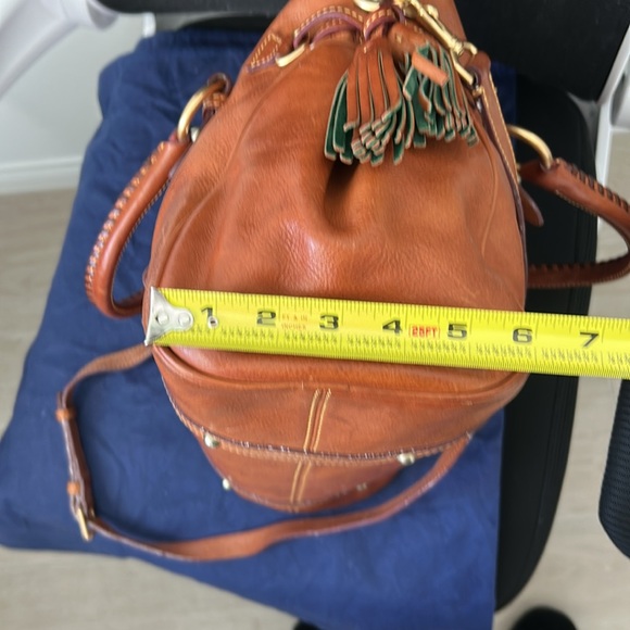 Dooney & Burke Elegant Brown Leather Handbag - Picture 9 of 17